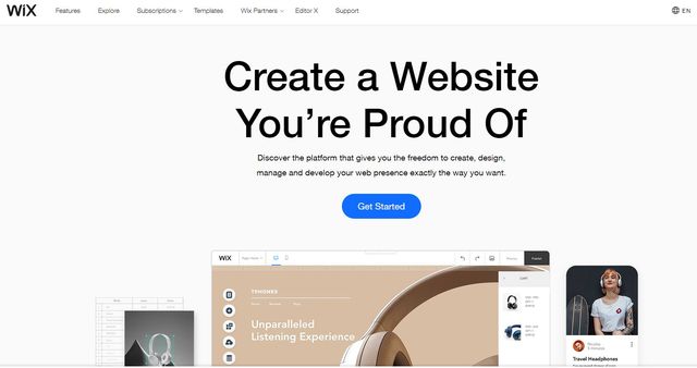 Wix - easy website builder and web design tool