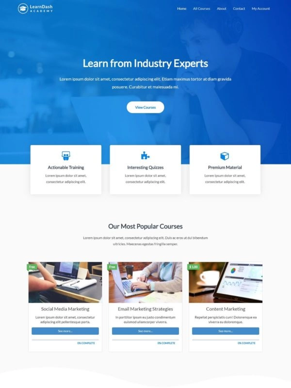 learndash academy astra