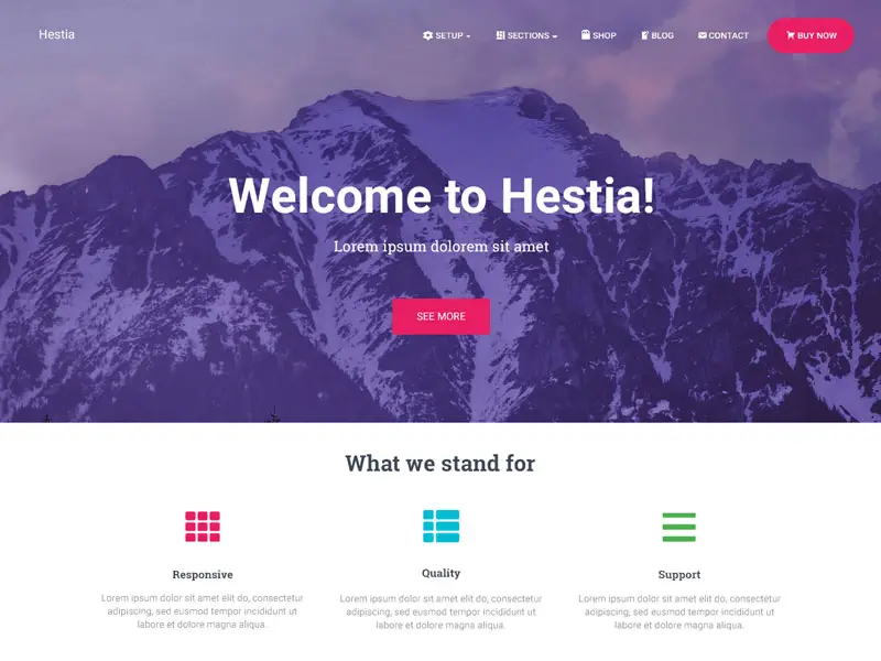 themeisle hestia pro thème wordpress