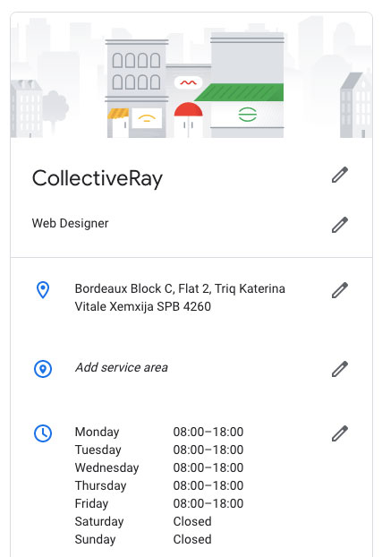 collectiveray google mon entreprise