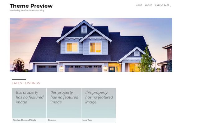 WP Real Estate -tulos