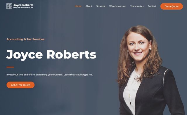 Thème d'entreprise Astra Accountant
