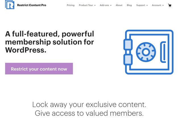 Restrict Content Pro