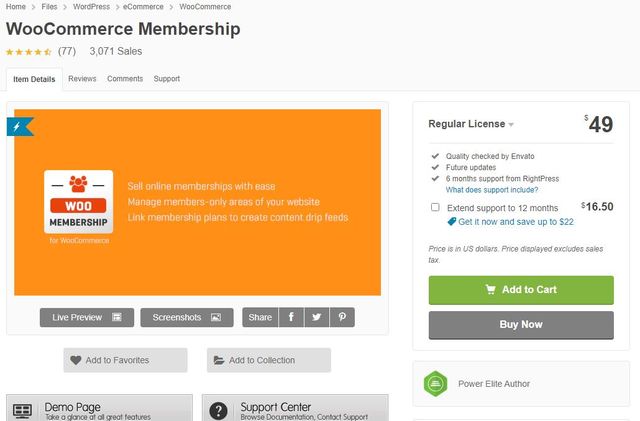 WooCommerce Membership af RightPress
