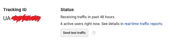 identifiant de suivi Google Analytics