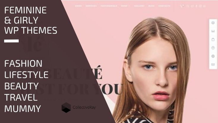 Girly Feminine WordPress -teemat