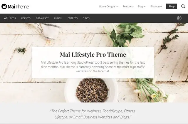 StudioPress Mai Lifestyle Pro