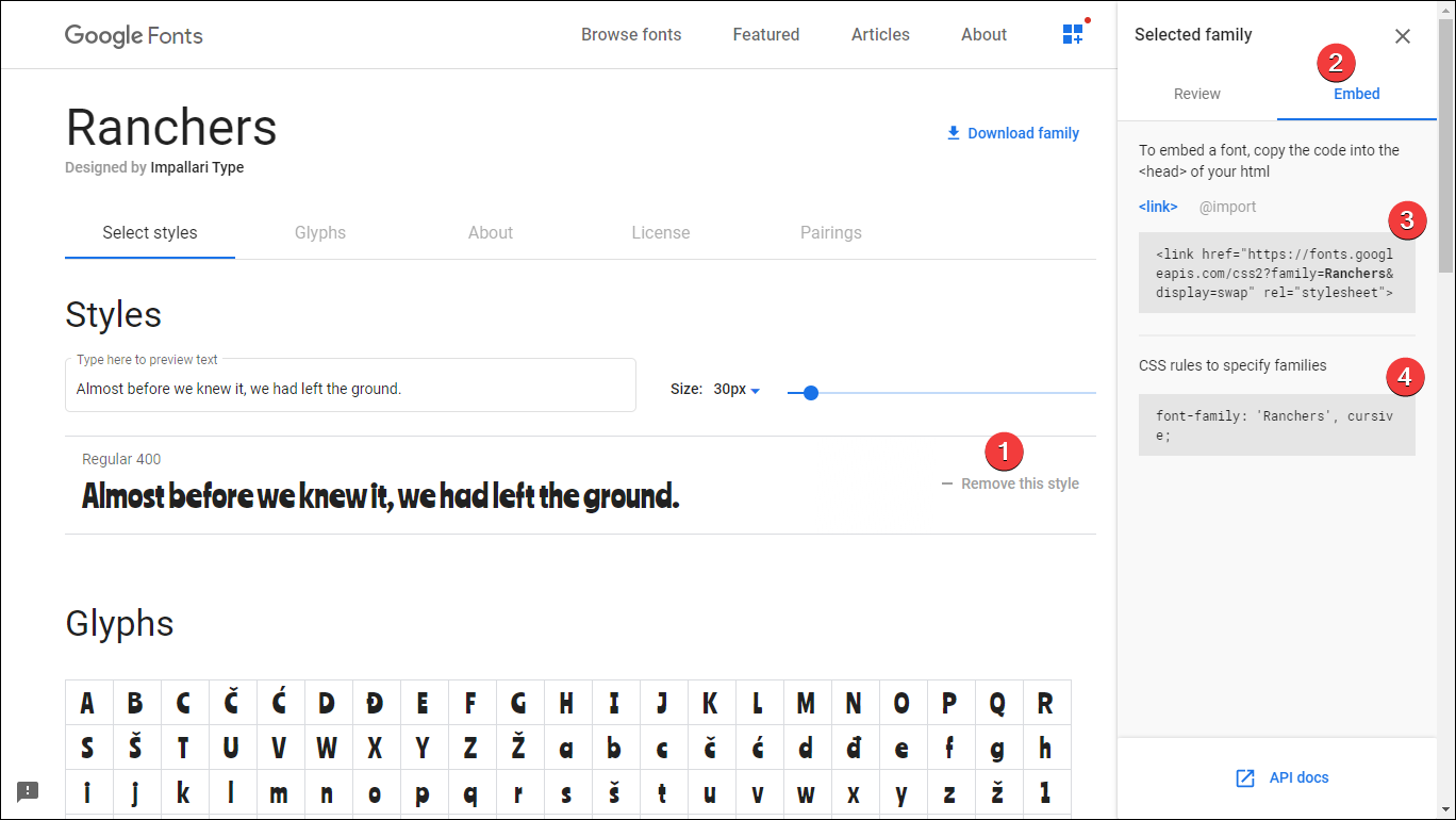 google skrifttyper