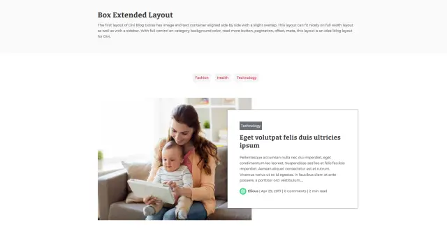 Extras du blog Divi
