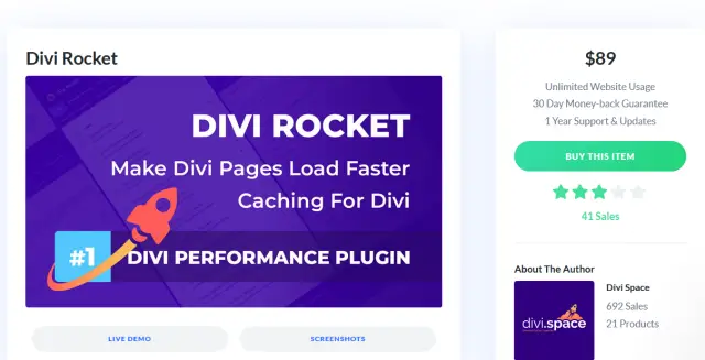 Divi Rocket