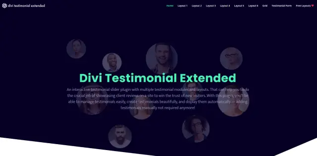 Divi Testimonial Extended