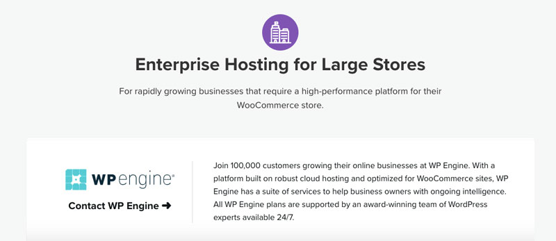 wp engine woocommerce anbefalede partnerforretningsbutikker