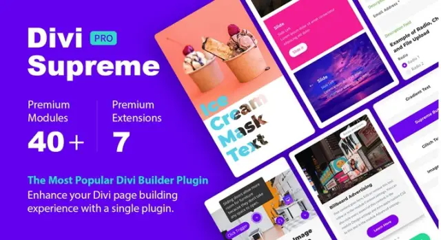 Divi Supreme Pro