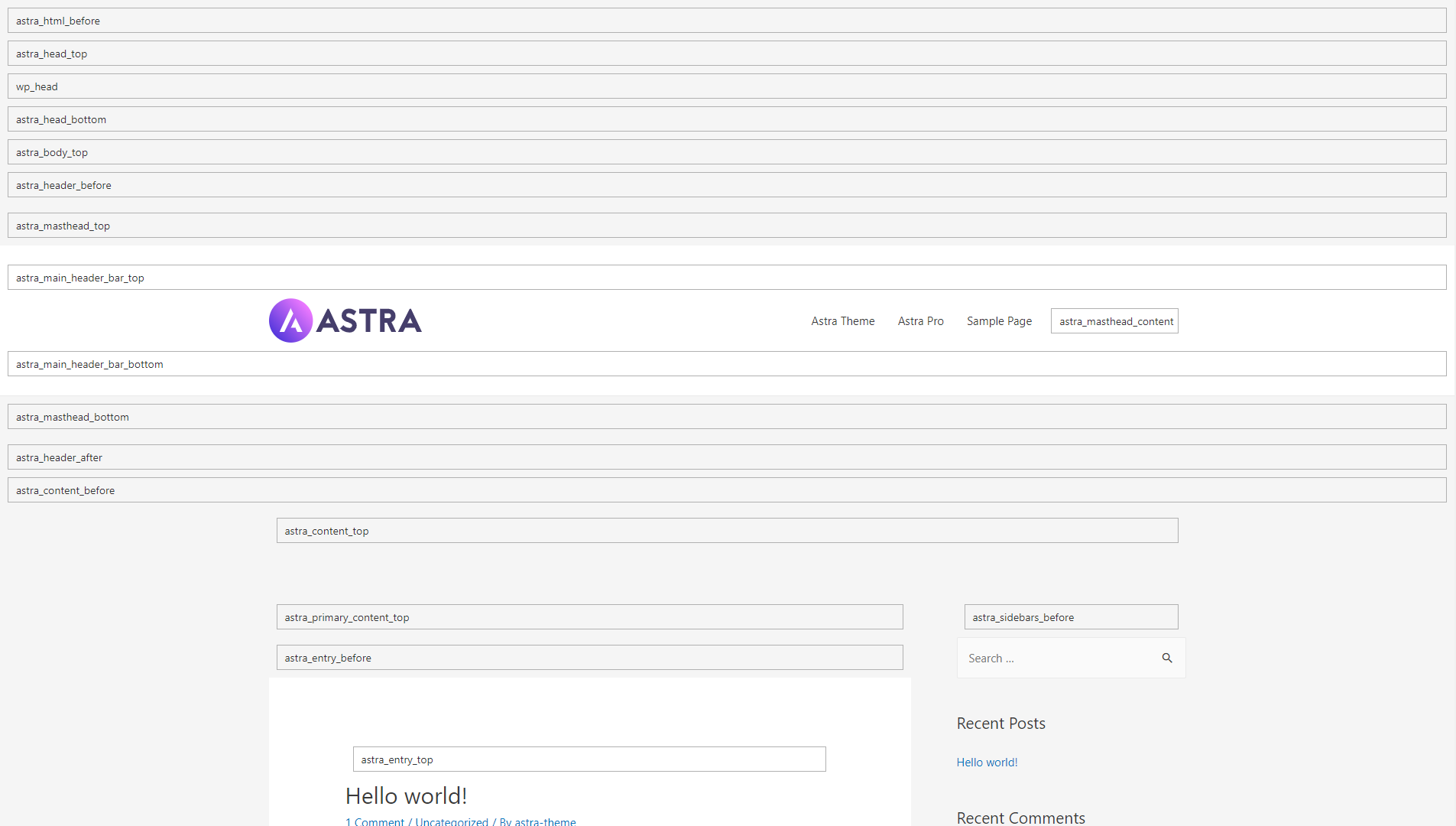 astra hooks