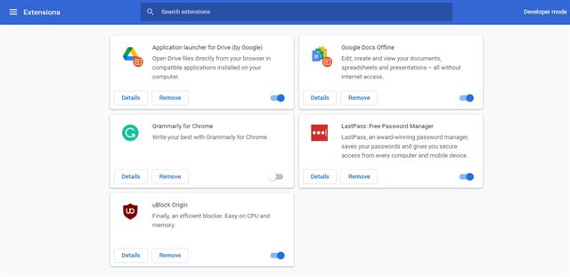 Check your Chrome extensions
