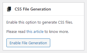 generowanie plików css