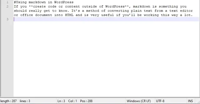 Hvad er markdown