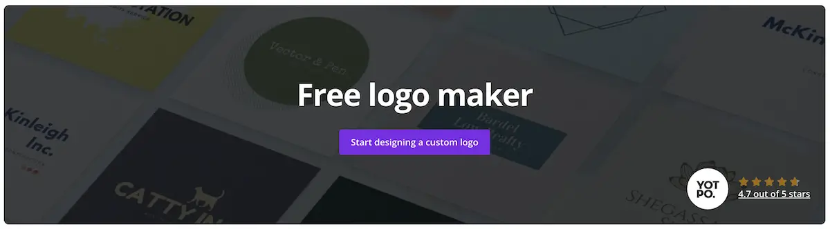 Canva on logonvalmistaja, joka löytyy osoitteesta www.Canva.com