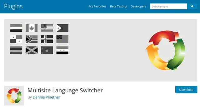 Multisite Language Switcher