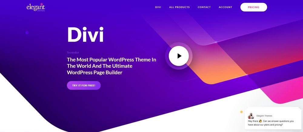 أمثلة على موضوع Divi الملهمة مثالية لمشروعك القادم في عام 2021
