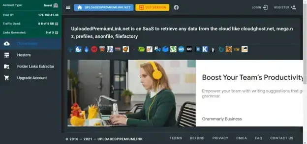 uploadet premium-link