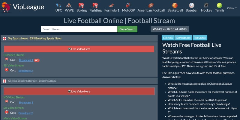 fodbold streaming