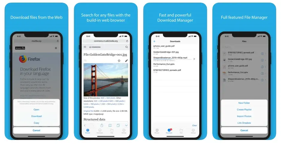 filer iphone skærmbillede