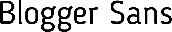 Blogger Sans