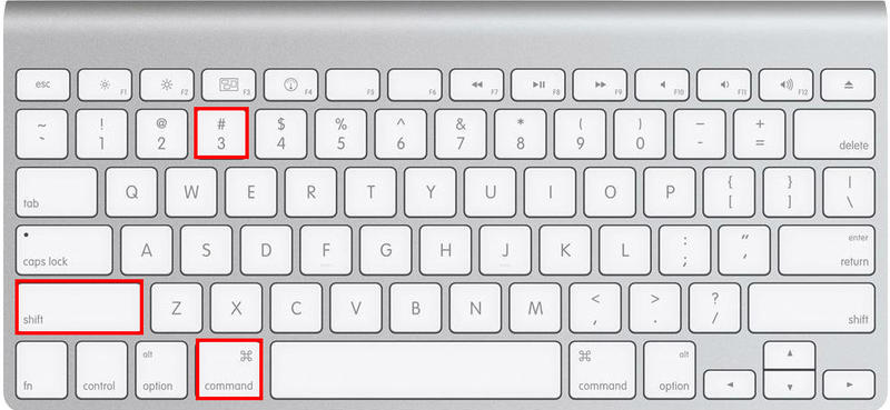 how to take screenshot on mac cmd shift 3