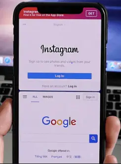 iPhone à écran partagé