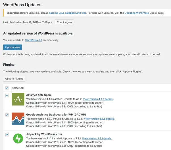 Aggiorna PHP sul tuo sito live