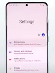 vá em configurações e toque em conexões