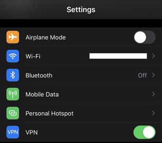 Hvernig á að slökkva á VPN á iPhone