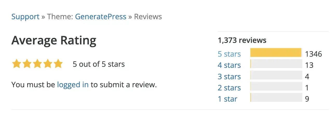 générer des critiques de presse sur wordpress.org