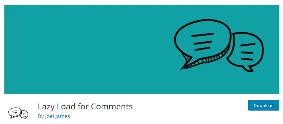 Lazy Load for Comments