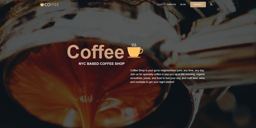 OceanWP Coffee