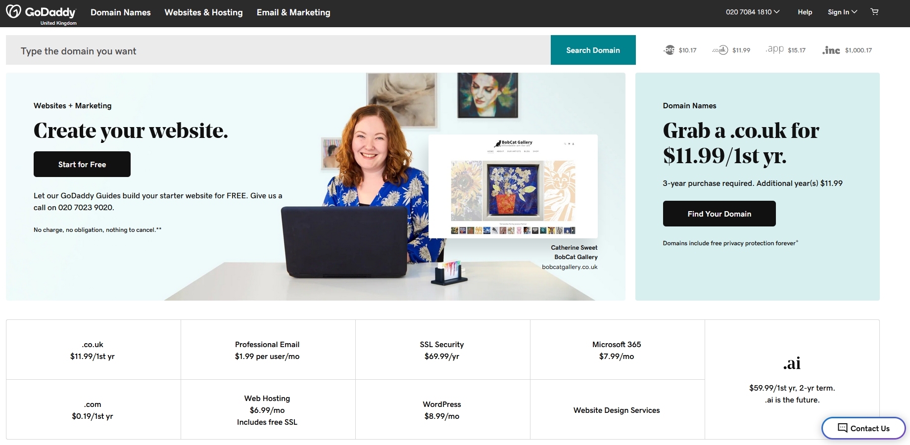 GoDaddy-hosting