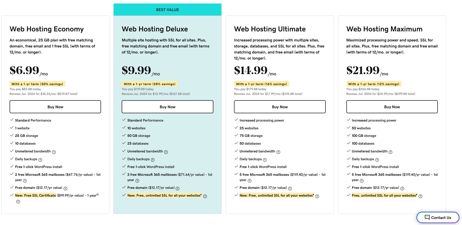 Shared Hosting
