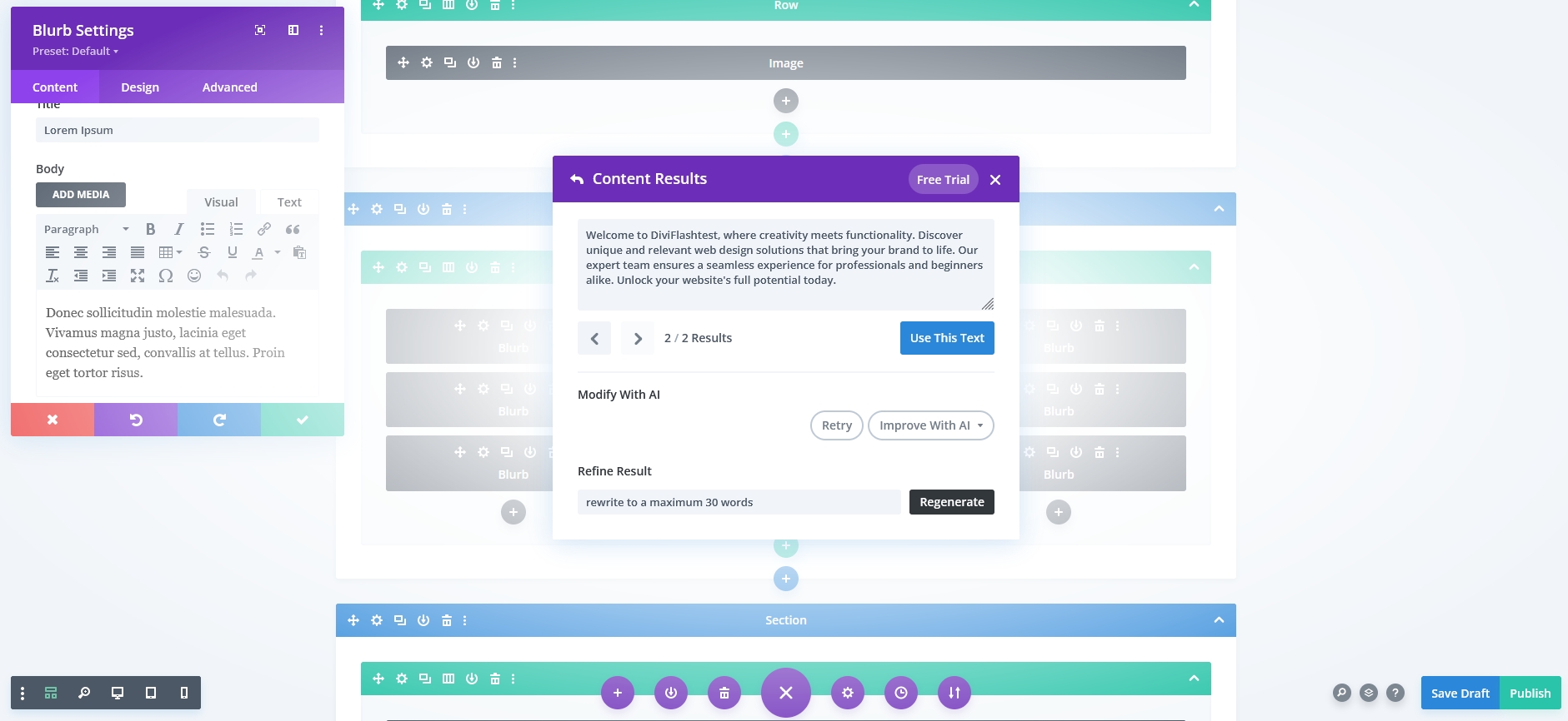 Within the wireframe view