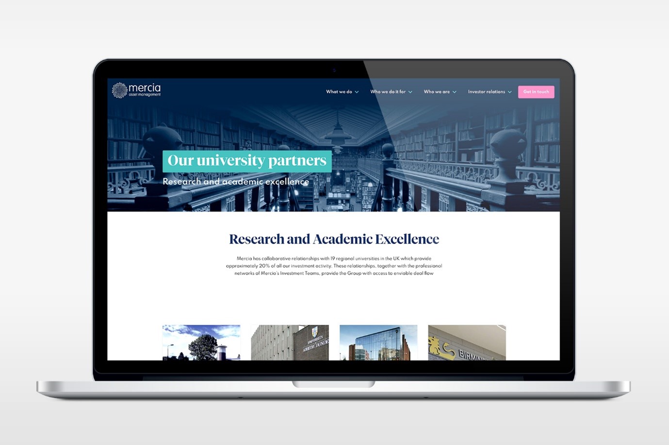 come creare un sito web accademico