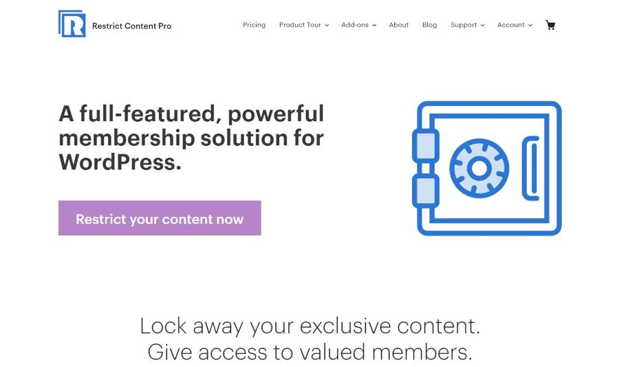 Restrict Content Pro