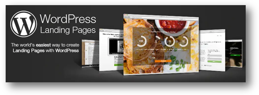 WordPress landing pages