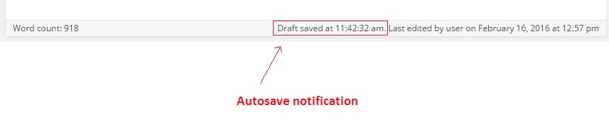 autosave
