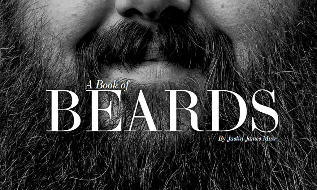 bookofbeards-tumma webdesign-esimerkki