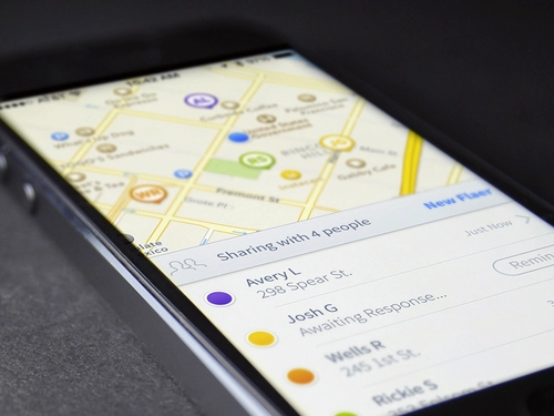 iPhone design fladt