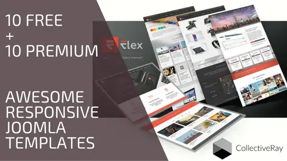 10 Free + 10 Premium Responsive Joomla Templates