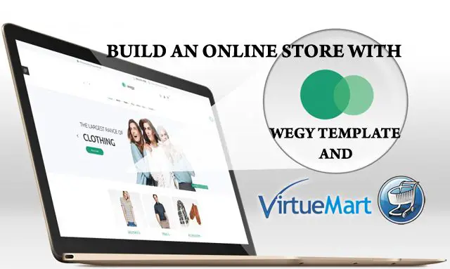 Modèle Wegy pour la boutique en ligne Joomla