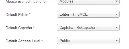 Aktivieren Sie ReCaptcha in der globalen Joomla-Konfiguration