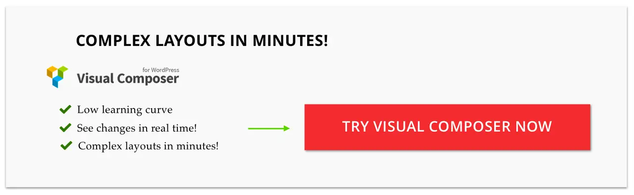 Probieren Sie jetzt Visual Composer aus