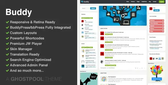 BuddyPress - Multi purpose BuddyPress Theme